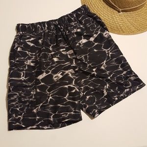 TRADER BAY mens black swim board shorts